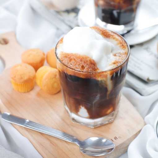 cach pha cafe cot dua