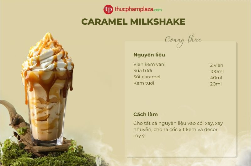 caramel milkshake