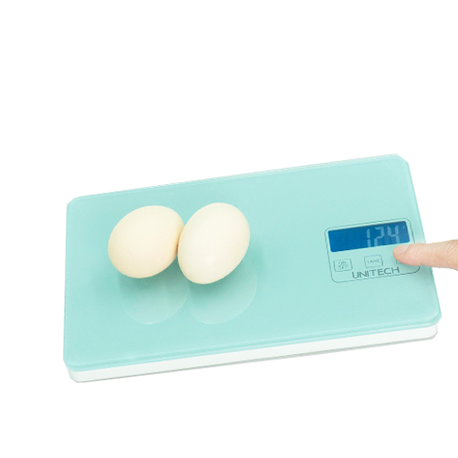 Cân điện tử Unitech - màu xanh 1 can unitech