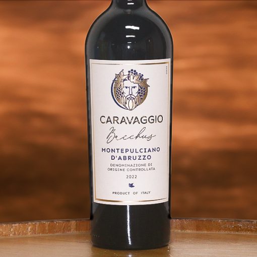 Vang đỏ CARAVAGGIO Montepulciano 14% - 75cl (Ý) 3 caravaggio bacchus montepulciano dabruzzo 2