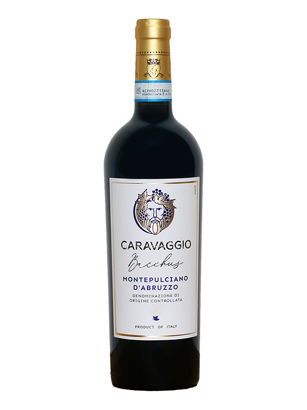 Vang đỏ CARAVAGGIO Montepulciano 14% - 75cl (Ý) 1 caravaggio bacchus montepulciano dabruzzo