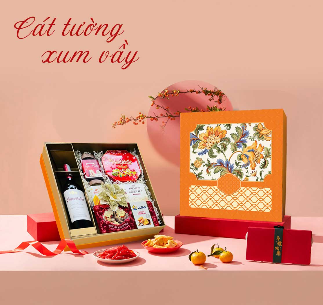 Hộp Quà Tết Cao Cấp Cát Tường Xum Vầy TP019 2026 1 cat tuong xum vay