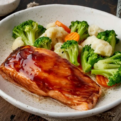 Sốt Ướp Teriyaki Kikkoman 150ml 6 cong thuc ca hoi sot teriyaki cho be hay an chong lon 1