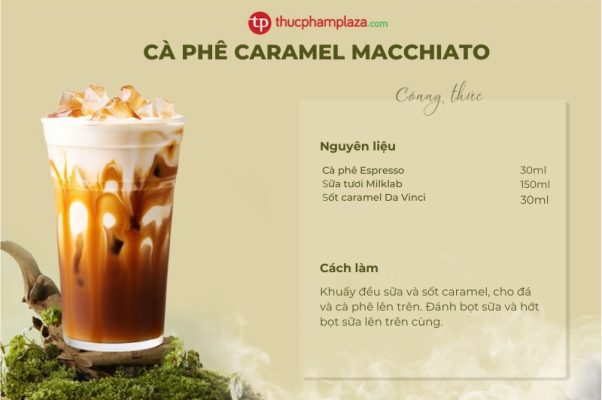 cà phê Caramel Macchiato