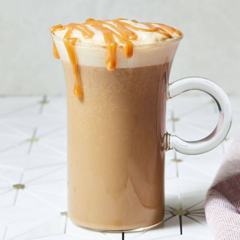 Công thức cà phê Caramel Macchiato giúp tăng doanh thu quán 23 cà phê Caramel Macchiato