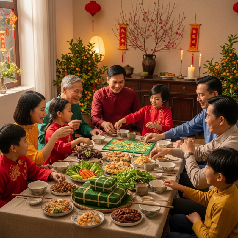"Khám Phá Hương Vị Tết: Tổ Chức Bữa Tiệc Đoàn Viên Với Món Ngon Và Trò Chơi Ý Nghĩa" 1 crypto 672
