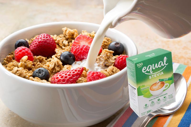 Đường ăn kiêng cỏ ngọt Equal Stevia hộp 200g 9 duong an kieng co ngot equal stevia thom ngon