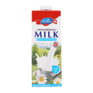 Sữa tươi ít béo (1,5%) hiệu Emmi (Thụy Sĩ) - hộp 1L
