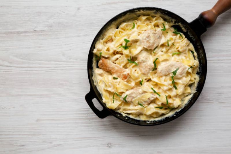 Mì Fettuccine Alfredo - Bí quyết cho bữa ăn hoàn hảo 4 fettuccine alfredo