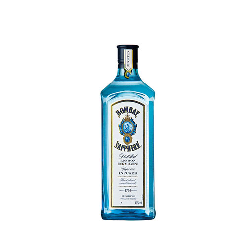 Rượu Dry Gin BOMBAY Sapphire - chai 75cl 1 gim bombay