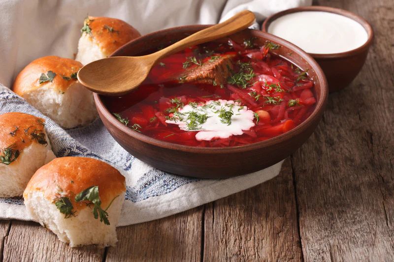 Borscht là món ăn từ Đông Âu