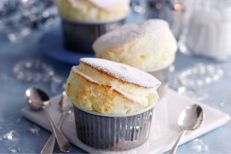 Hướng dẫn làm món bánh Souffle đơn giản 1 Souffle