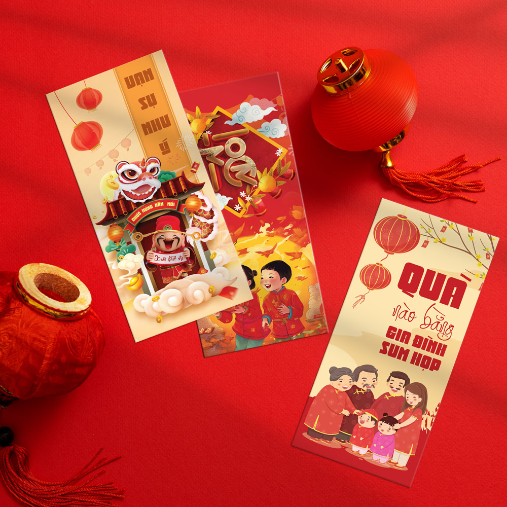 Những món quà tặng vào năm Giáp Thìn 2024 3 Lì xì đem đến may mắn cho năm Giáp Thìn