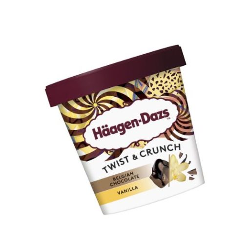 Kem Häagen-Dazs Vani Socola Hạt Giòn - hộp 420ml 3 Kem Haagen-Dazs Vani Socola Hạt Giòn hộp 420ml