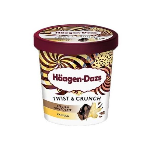 Kem Haagen-Dazs Vani Socola Hạt Giòn hộp 420ml