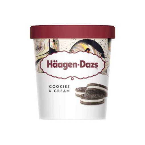Kem Häagen-Dazs vị bánh quy kem hộp vừa 473ml