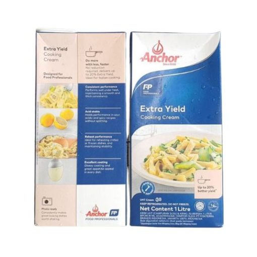 Kem nấu Cooking Cream hiệu Anchor - hộp 1L 5 Thông tin sản phẩm Kem nấu Cooking Cream hiệu Anchor