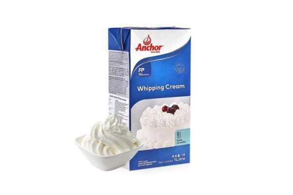Kem tươi Whipping Cream hiệu Anchor - hộp 1L 2 Kem tươi Whipping Cream hiệu Anchor