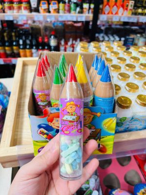 Kẹo bút chì kỳ diệu cho bé yêu thỏa sức sáng tạo 2 keo but chi ky dieu 1