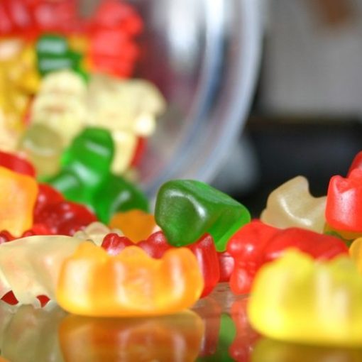 Hình dáng đáng yêu của Kẹo dẻo Haribo Gấu vàng gold bears – gói 200g