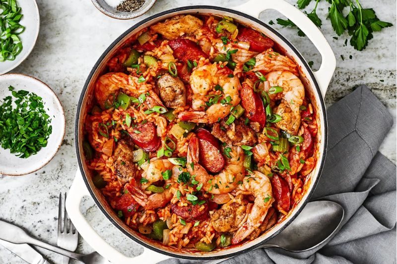 Khám phá công thức món Jambalaya chuẩn vị 1 jambalaya