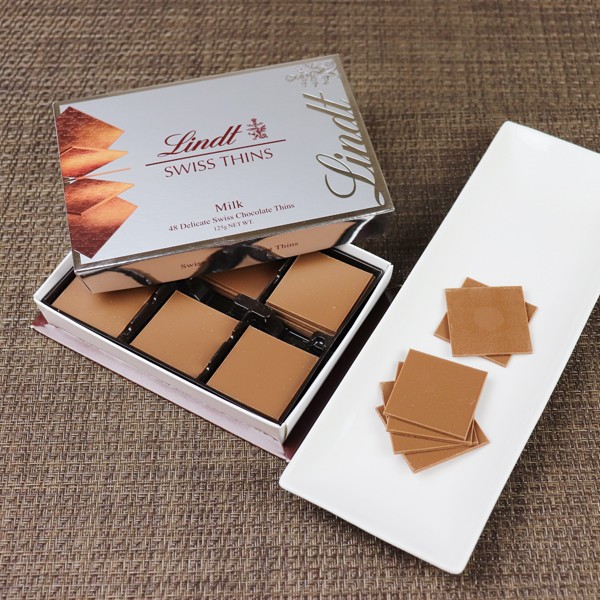 Sôcôla Lindt sữa thanh mỏng - hộp 125g 2 lindt milk open 1200 medium