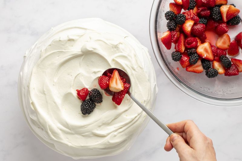 Lưu ý khi làm Pavlova 