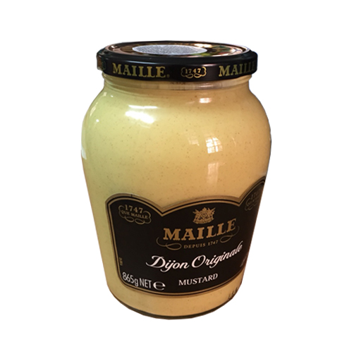 Mù tạt nhuyễn DIJON hiệu Maille – lọ 865g 1 maile mu tat vang hop to