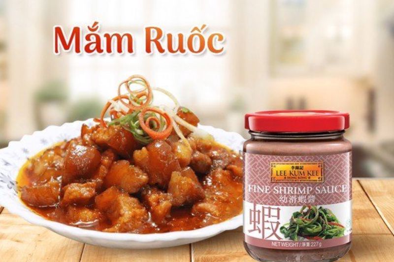 Mắm ruốc Fine Shrimp Sauce hiệu LEE KUM KEE – lọ 227g 7 Thương hiệu Lee Kum Kee