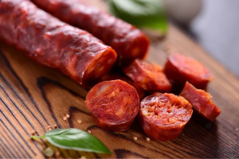 Món Âu Chorizo