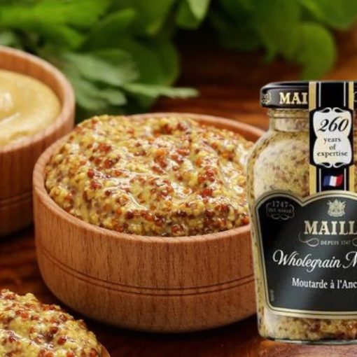 Mù tạt nguyên hạt Maile lọ 865g 7 mu tat nguyen hat maile 865g