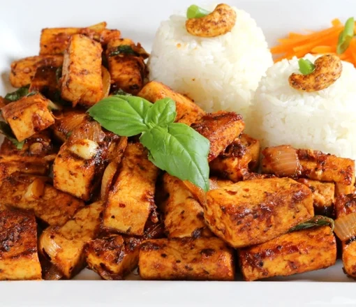 Lá húng quế Atlas Garden - Basil Leaves 23g 3 nau an voi basil