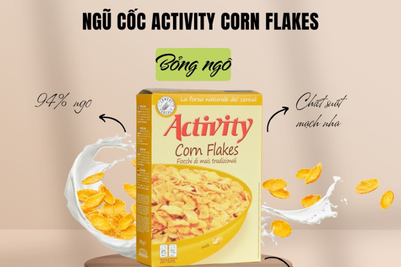 Ngũ cốc Activity 375g các loại tùy chọn 10 ngu coc Activity gia re large