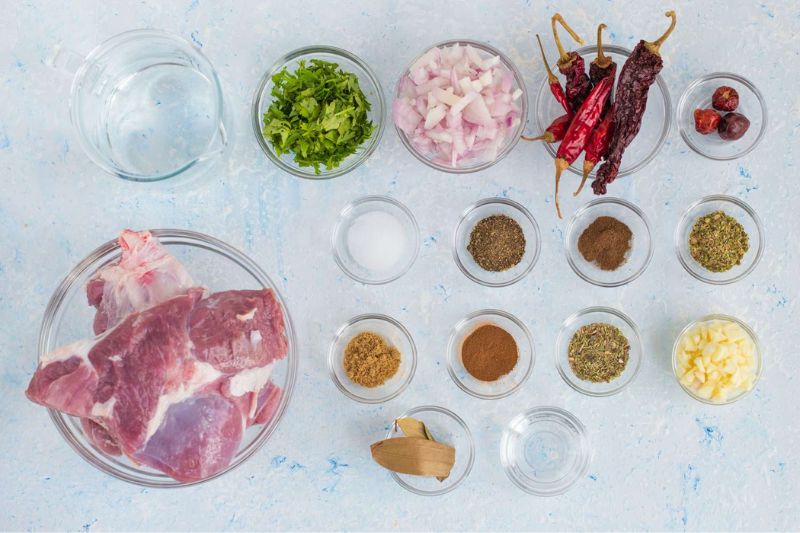 Học ngay cách làm Birria chuẩn Mexico 2 Nguyên liệu làm món Birria