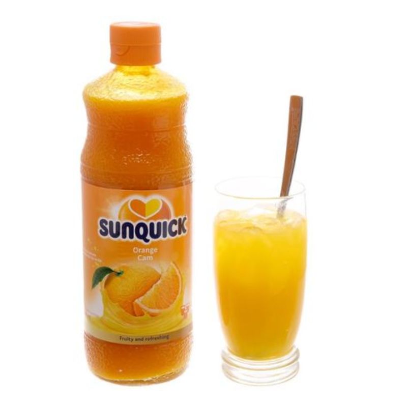 Nước Ép Vị Cam hiệu Sunquick chai 700ml 2 Nước ép vị Cam hiệu Sunquick chai 700ml