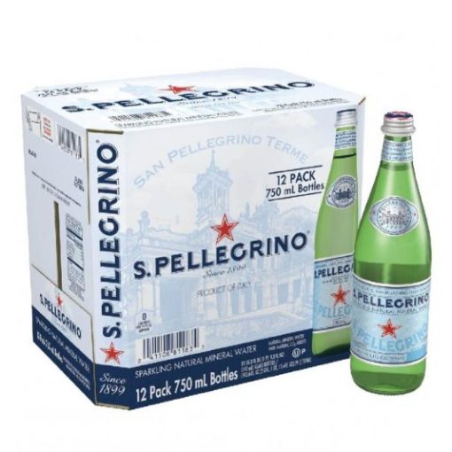 Thiết kế tiện lợi của Nước khoáng có ga S.Pellegrino – chai 750 ml
