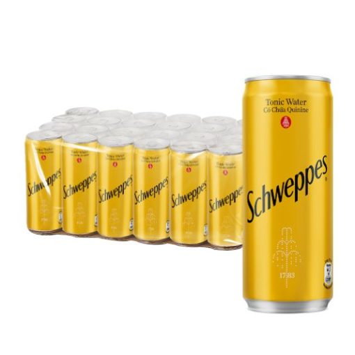 Nước Soda Schweppes/Tonic với thiết kế tiện lợi