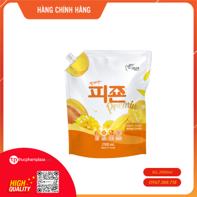 Nước xả vải Pigeon Mimosa Vàng hương Mimosa 2100ml 2 nuoc xa pegion huong mimosa medium