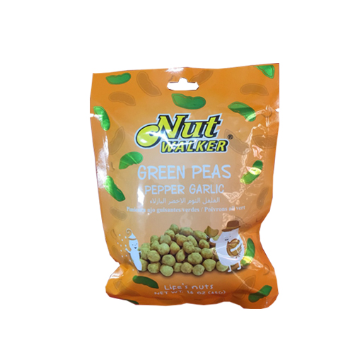 Đậu Hà Lan vị tiêu tỏi hiệu Nut Walker - gói 45g 1 nut walker vi toi tieu