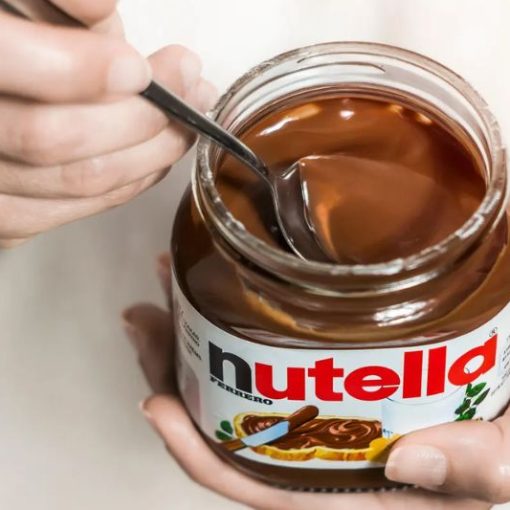 Kết cấu mứt hạt phỉ Nutella