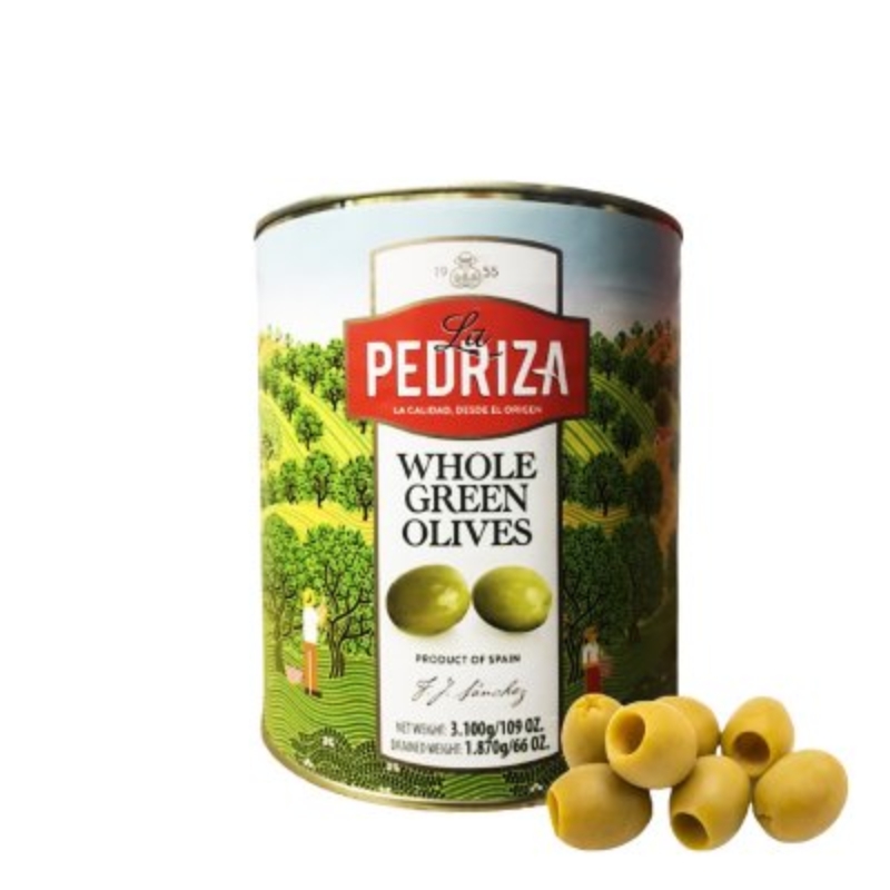 Oliu xanh tách hạt hiệu La Pedriza 3 oliu xanh hieu la pedriza