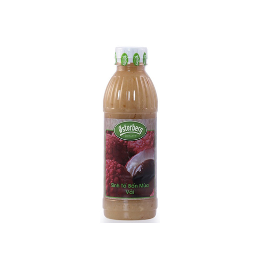 Sinh tố Vải Osterberg Lychee - chai 1L 1 os vai mau moi