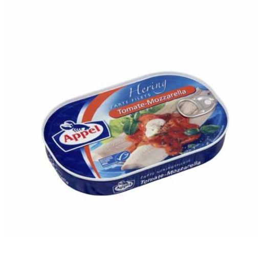 Phi lê cá trích sốt phô mai Mozzarella cà chua hiệu APPEL – hộp 200g