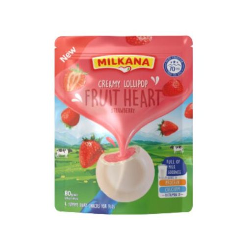 Phô mai Milkana Creamy Lolipop 100g