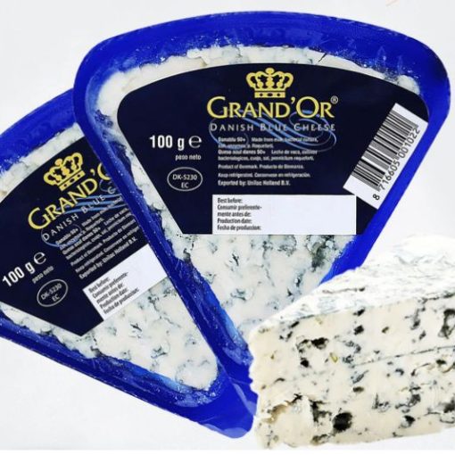 Phô mai mốc GRAND'OR Danish Blue Cheese 100g 5 Phô mai mốc GRAND’OR Danish Blue Cheese 100g