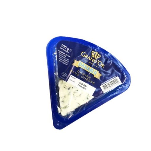 Phô mai mốc GRAND'OR Danish Blue Cheese 100g 6 pho mai moc grandor danish blue cheese 100g tp plaza