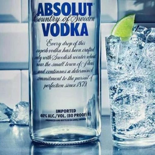 Sản phẩm Rượu Vodka Absolut đã có từ lâu đời
