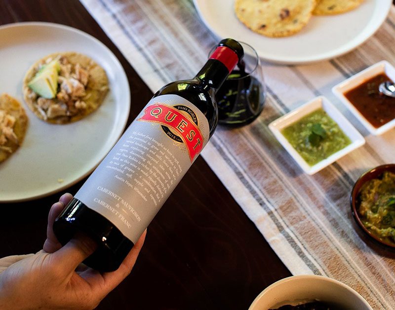 Rượu vang đỏ Quest (Mỹ) - Chai 750ml 9 ruou vang quest austin hope paso robles2 large