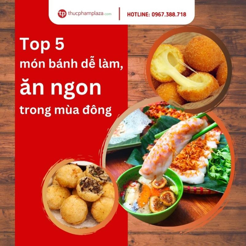 Top 5 món bánh dễ làm, ăn ngon trong mùa đông 1 sale khuyen mai T112023 1 large