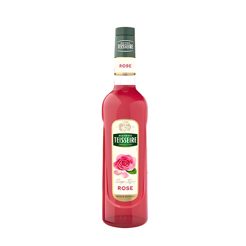 Siro hoa hồng hiệu Teisseire Rose chai 70cl 2 Siro hoa hồng hiệu Teisseire Rose chai 70cl